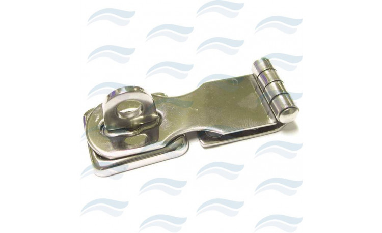 Charnière à cadenas anneau pivotant inox