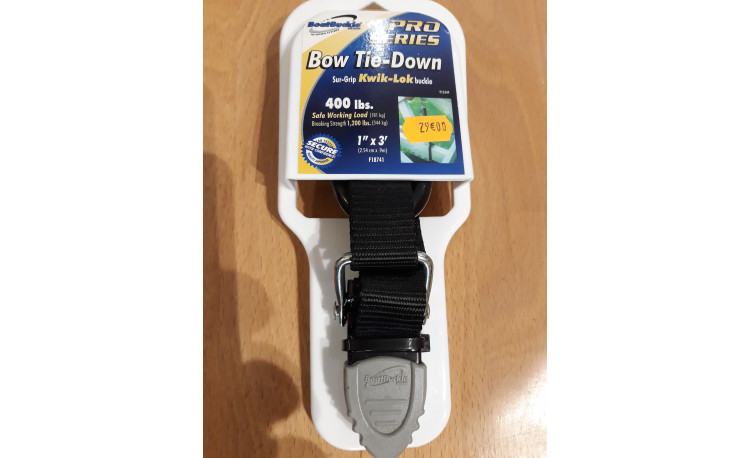 Sangle de sécurité avant bateau/remorque boatbuckle