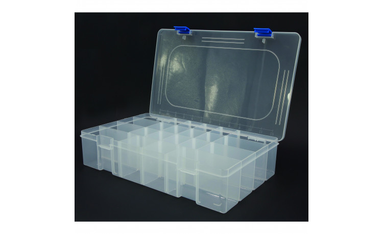 Boîte de rangement 22 cases XL (36 x 22.5 x 9 cm)