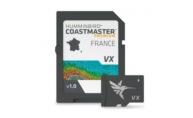 Carte détaillée des côtes françaises et Corses