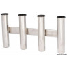 Support de canne AISI 316 fixation à paroi 4 canne
